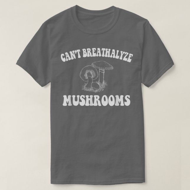 Camiseta No se puede respirar hongos, los hongos dicen curi (Diseño del anverso)