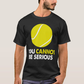 Camiseta No se puede ser serio el humor retro divertido de