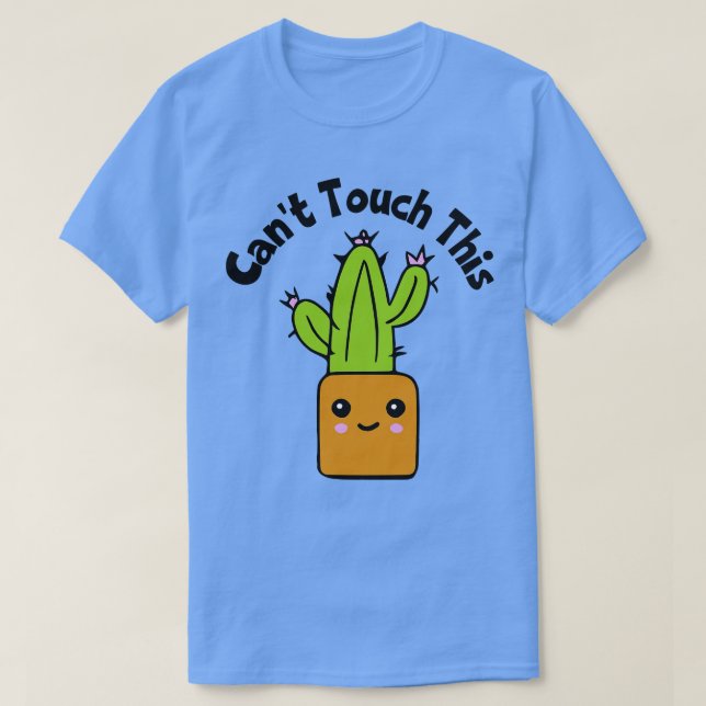 Camiseta No Se Puede Tocar Este Cactus (Diseño del anverso)