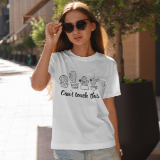 Camiseta No se puede tocar esto - Cute Cactus