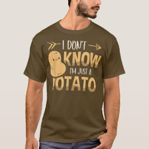 Camiseta No Sé Que Solo Soy Un Táter Vegetario De Papa