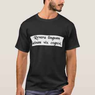 Camiseta No sé realmente todos que mucho latín