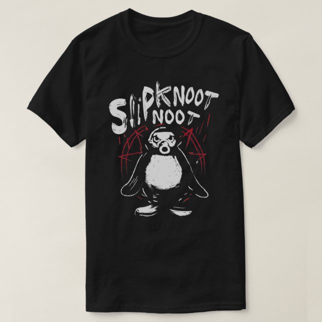 Camiseta No se sabe nada de la muerte del pingüino gótico m (Diseño del anverso)
