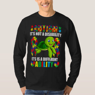 Camiseta No Se Traduce Una Discapacidad Diferente Habilidad