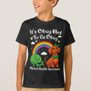 Camiseta No se trata de ser un dachshund de concienciación