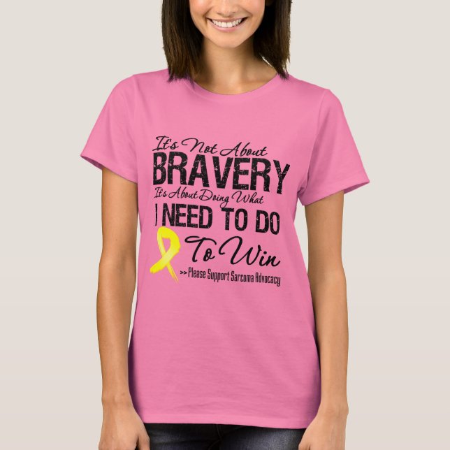 Camiseta No se trata de un sarcoma de valor (Anverso)