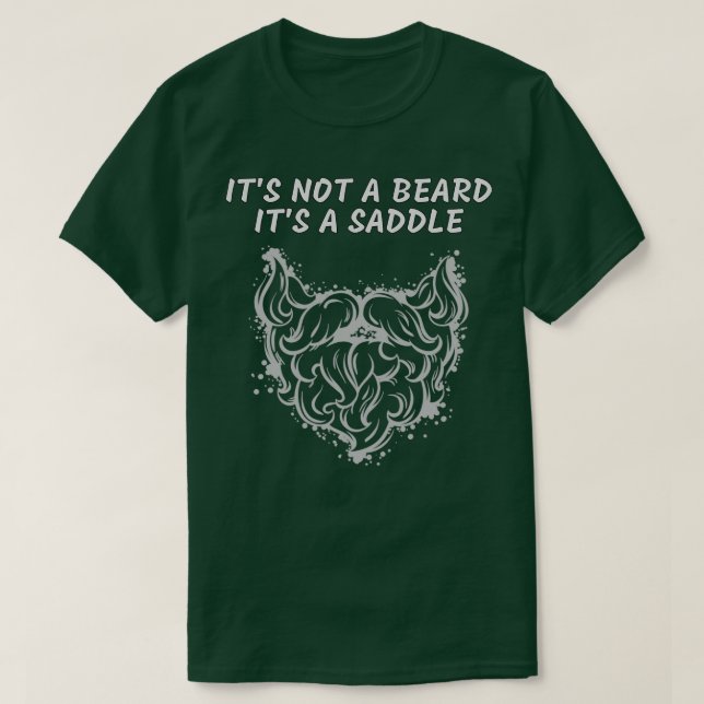 Camiseta No Se Trata De Una Barba, Es Un Buen Diseño. (Diseño del anverso)