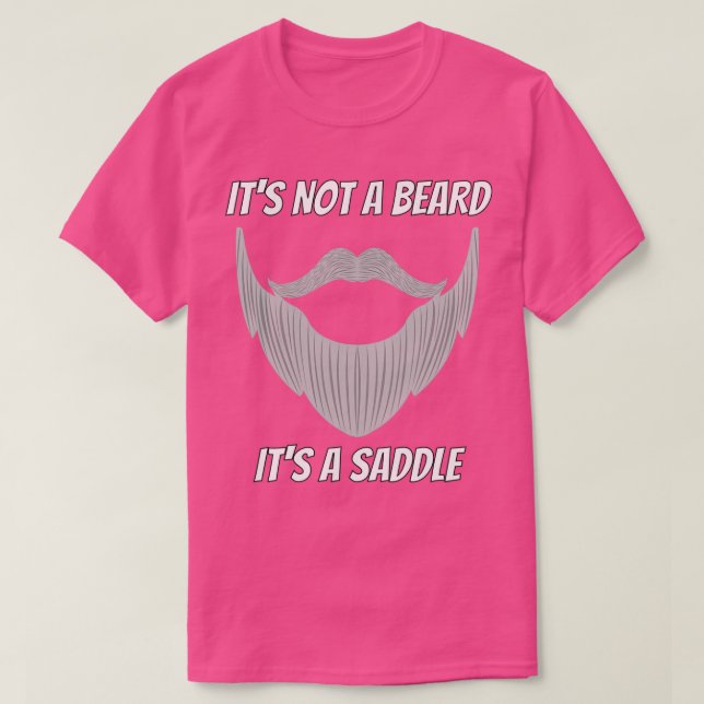 Camiseta No Se Trata De Una Barba, Es Un Diseño Divertido D (Diseño del anverso)