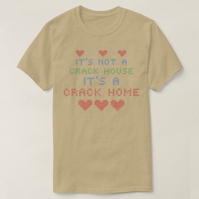 CAMISETA NO SE TRATA DE UNA CASA EN CRUZ ES UNA CASA EN CRU (Diseño del anverso)