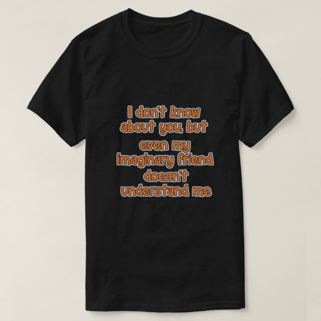 Camiseta No sé usted, pero... (Diseño del anverso)