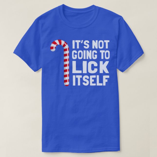 Camiseta No Se Va A Enfermar A Los Navidades Candy Cane (Diseño del anverso)