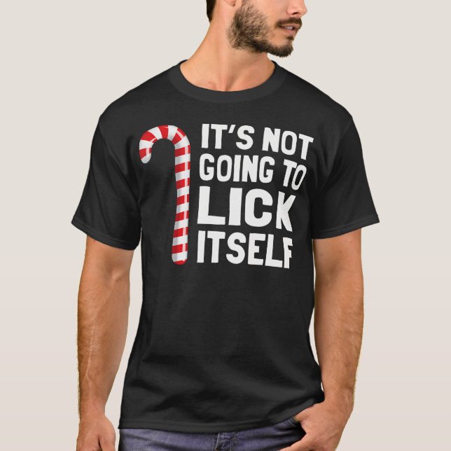 Camiseta No Se Va A Lastimar A Los Navidades Candy Cane (Anverso)