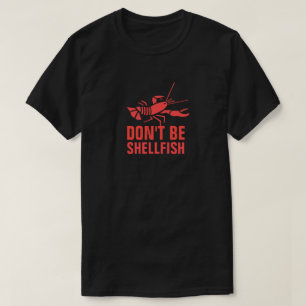 Camiseta No sea crustáceos