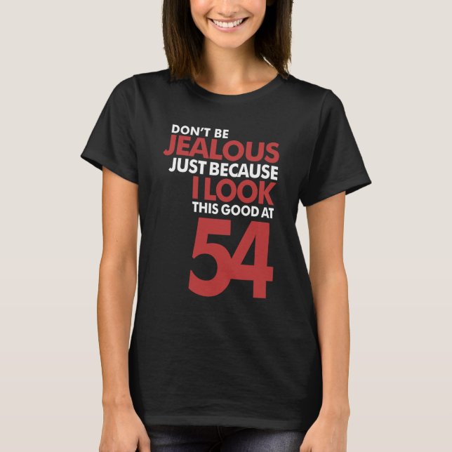 Camiseta No seas celoso 54 (Anverso)