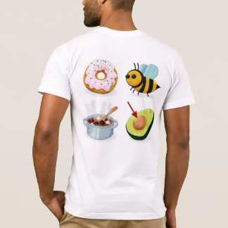 Camiseta No seas estúpido rebus (atrás)