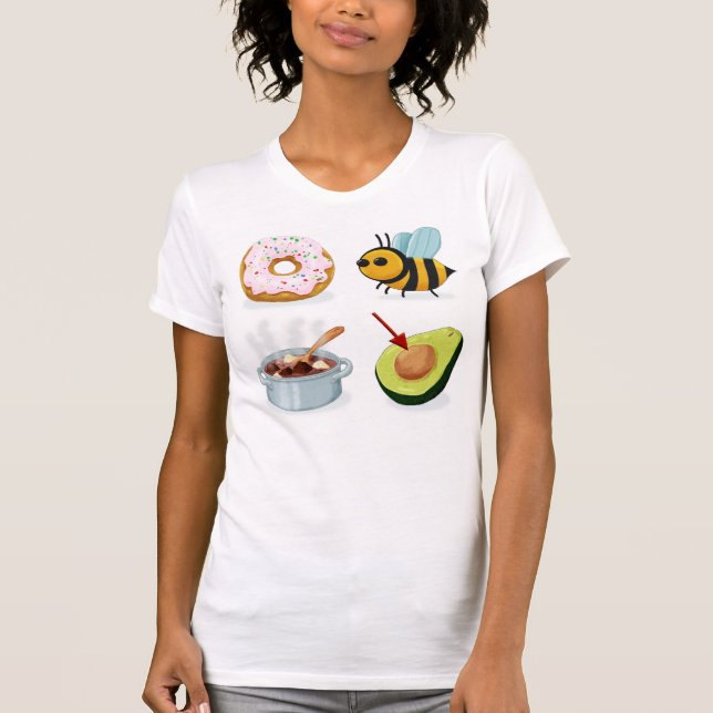 Camiseta No Seas Estúpido Rebus (Frente) (Anverso)