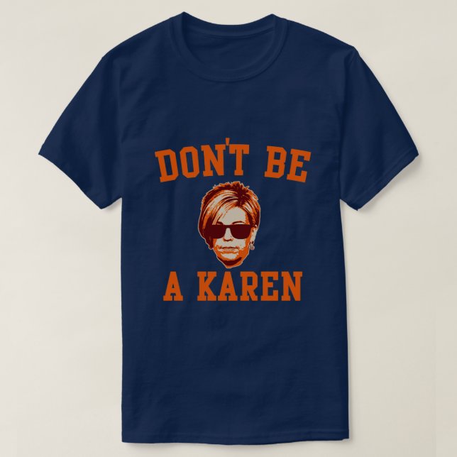 Camiseta no seas karen (Diseño del anverso)