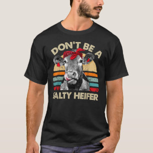 Camiseta No seas salado con las vacas que adoran el regalo 