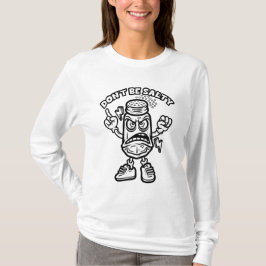 Camiseta No seas salado, Ilustracion gracioso