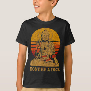 Camiseta No seas un - Buda - Vintage Distressed 