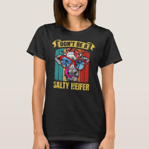 Camiseta No seas un curtirio salado de la granja de cosecha