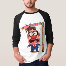 Camiseta No Seas Un Respirador Bucal Raglan