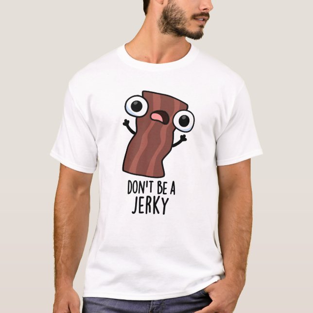 Camiseta No seas un tonto divertido bollo de comida (Anverso)