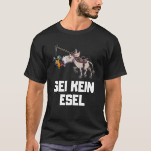 Camiseta No seas un tra bursátil de las finanzas de Donkey