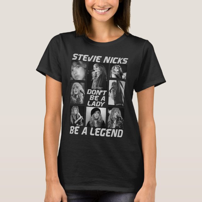 Camiseta No seas una dama, sé una leyenda (Anverso)