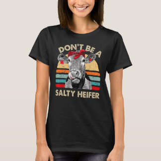 Camiseta No seas una granja de vacas salvajes con salsa de