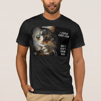 Camiseta No sepa cuidar menos gato Meme