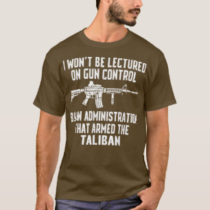 Camiseta No Seré Leccionado Sobre El Control De Las Armas P