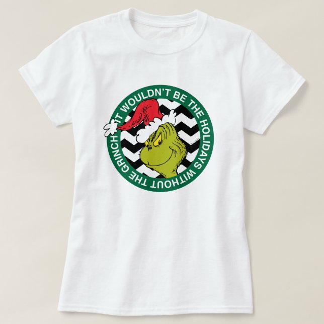 Camiseta No serían las vacaciones sin Grinch (Diseño del anverso)