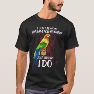 Camiseta No siempre grito por nada Macaw Hybrid Mac