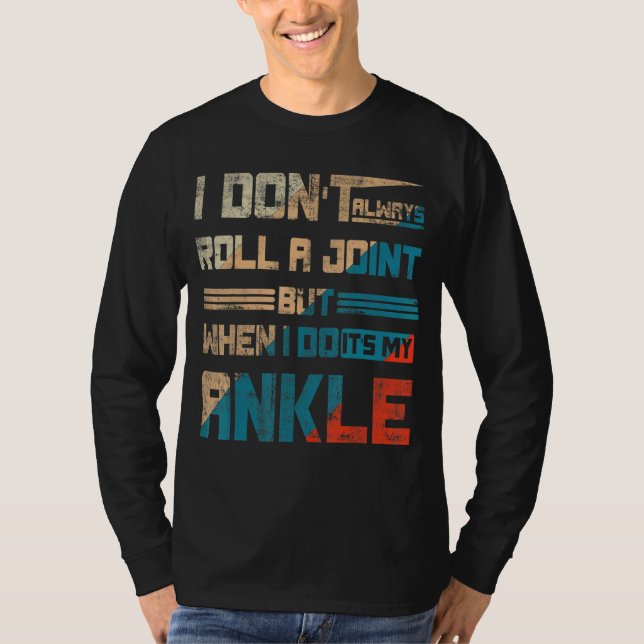 Camiseta No siempre hago una articulación, pero cuando lo h (Anverso)