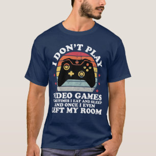 Camiseta No Siempre Juego Videojuegos Juegos Divertidos Vid