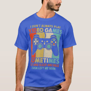Camiseta No Siempre Juego Videojuegos Niños Graciosos (13)