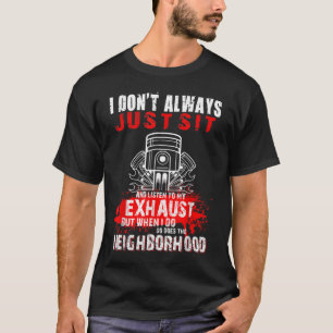 Camiseta No Siempre Me Siento Y Escucho Mi Escape