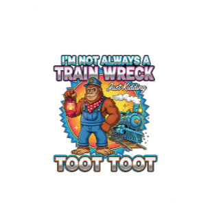 Camiseta No Siempre Soy Un Desastre De Tren