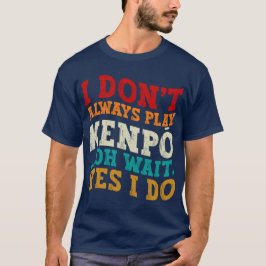 Camiseta No siempre toco a Kenpō Oh Espera Sí, entrenador
