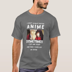 Camiseta No siempre veo a los animales a veces como Sleepin