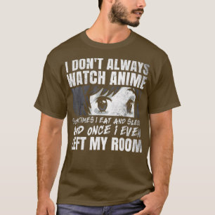 Camiseta No siempre veo anime