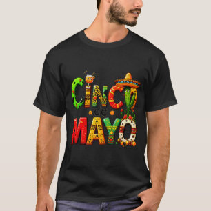 Camiseta No Siesta Vamos a Fiesta Cinco De Mayo Parte de Ta