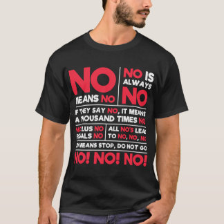 Camiseta No Significa No