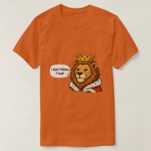 Camiseta No sigo, lidero Motivacional
