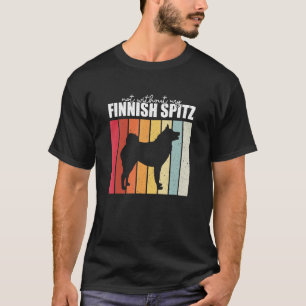 Camiseta No sin mi spitz finlandés