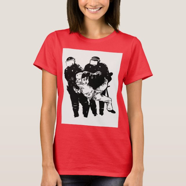 Camiseta No sin una lucha (Anverso)