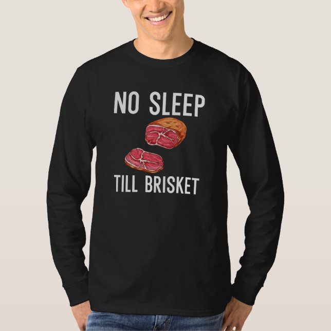 Camiseta No Sleep Till Brisket (Anverso)