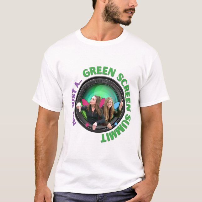 Camiseta (no sólo a) Cumbre de Pantalla Verde (Anverso)