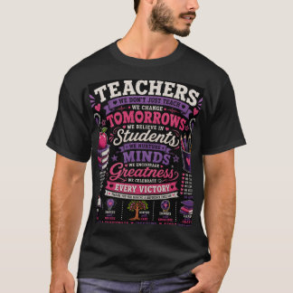 CAMISETA NO SOLO ENSEÑAMOS, CAMBIAMOS LOS MAÑANAS